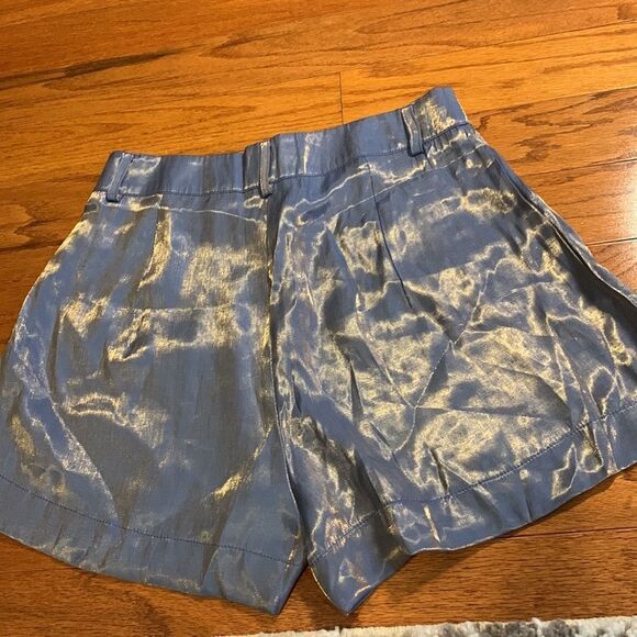 Shein Size Medium (6) high waist pleated front dress shorts - Picture 3 of 9